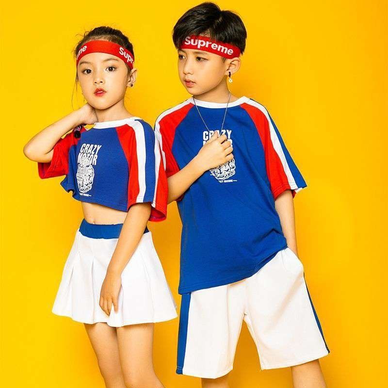 六一儿童演出服幼儿园合唱班w服舞蹈服拉拉操小学生啦啦队表演服