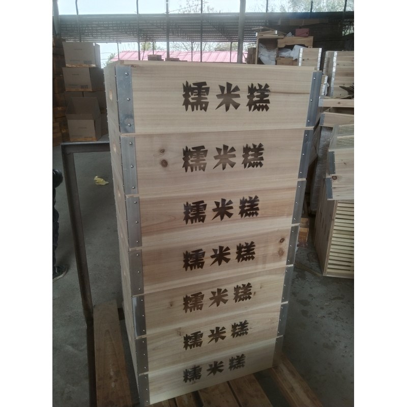 正方形蒸笼竹子木质蒸笼包子馒头蒸笼家用商用笼屉鲍鱼小笼包专用