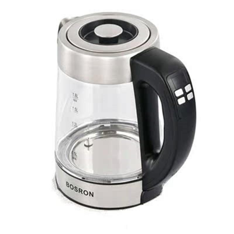 德国进口温控 家用玻璃电热水壶304不锈钢烧水壶自动断电茶开水壶