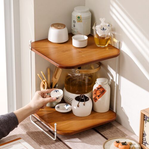 杯架杯子收纳g置物架家用桌面茶杯架子茶具托盘收纳架餐边柜水杯