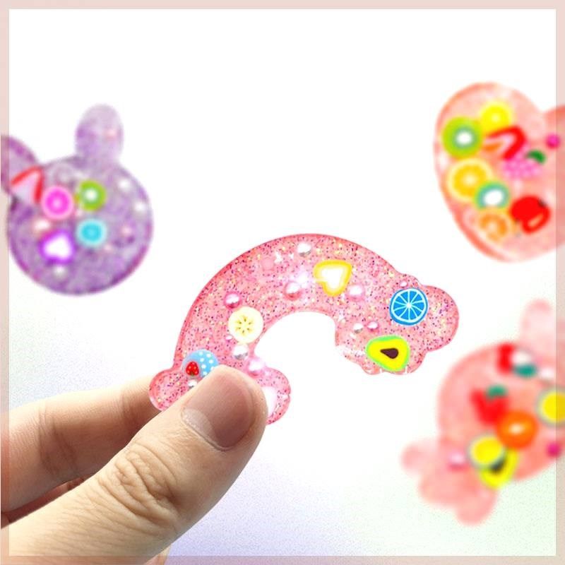 儿童玩具diey水晶滴胶摇摇乐套装材料包模具女孩手工制作材料套装