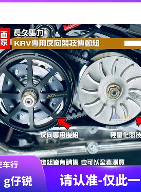 台湾长久马力 光阳KRV180改装传动组普利盘珠盘 离合器后组甩块