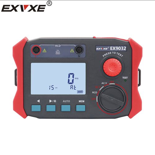 意力EX9032漏电开关测试仪检测仪保护器测试仪 测线路漏电检测仪