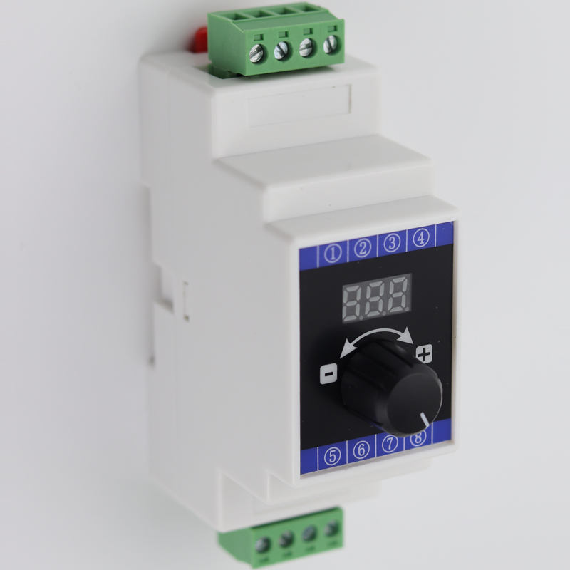 导轨式安装电流0/4-20mA信号发生器AC220V模拟量变频阀门开度控制