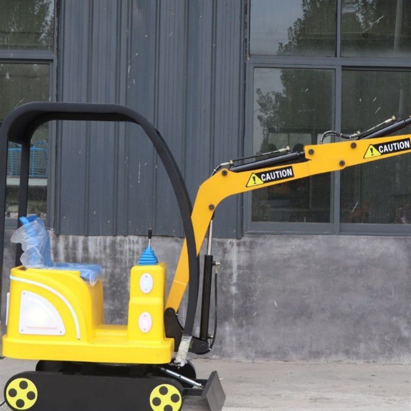 游乐设施电动挖掘机沙滩景区游乐园仿真挖掘机 可坐成人儿童挖掘