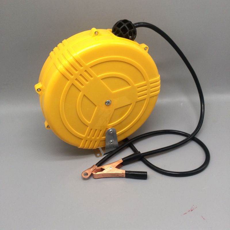 直供自动伸缩导静电接地卷盘5米10米15米报警功能静电卷线盘