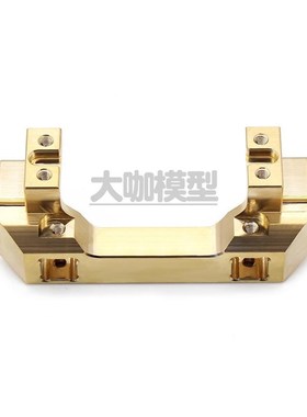 Traxxas TRX-4 舵机前置铜支架 TRX4 T4 舵机固定座 保险杠横梁