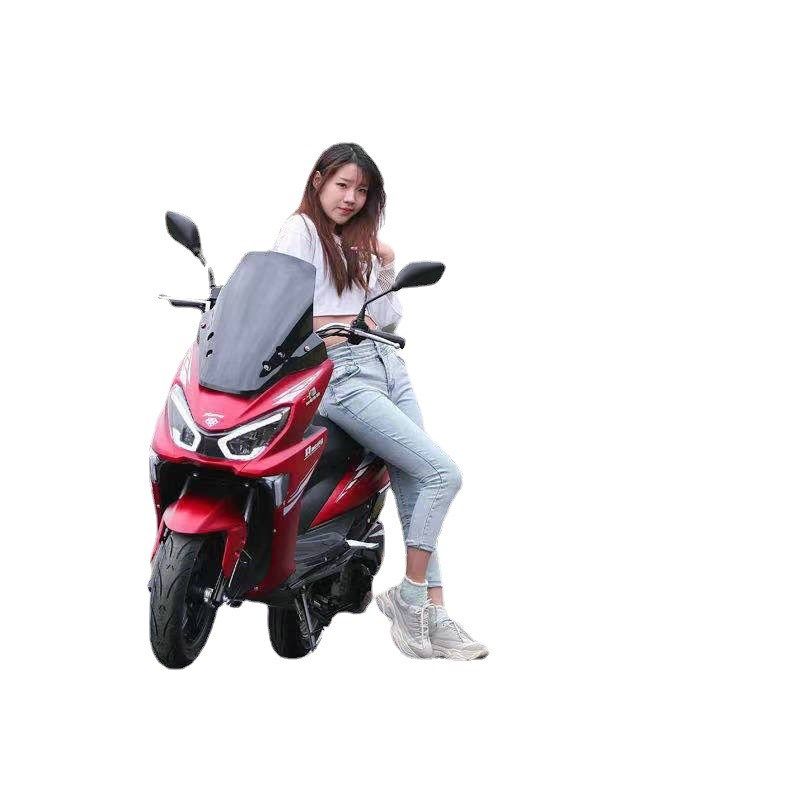 适用全新男女外卖越野燃油省油国四电喷150踏板摩托车整车