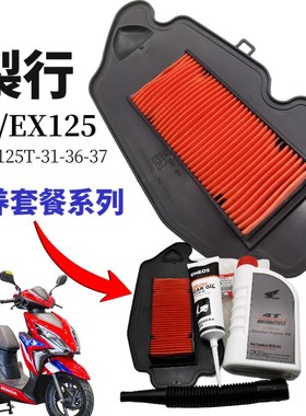 适用新大洲本田裂行SDH125T313637A RXEXNX睿致空气滤清器滤芯