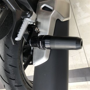 排气管防摔胶防摔 川崎Ninja400排气防摔 改装 Z400 北京实体 忍者