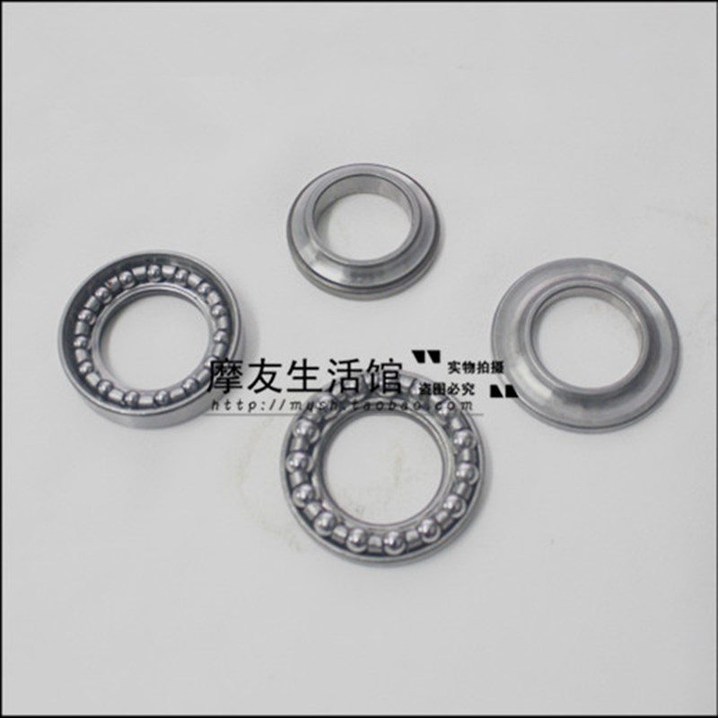 适用豪爵小钢砲HJ150平面轴承HJ125-22方向轴承ka150波盘ka125