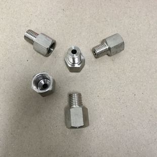 外螺纹M12x1.5 M12x1.5 内螺纹G1 内外丝 不锈钢转换接头