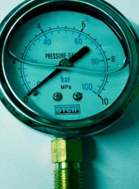 stcif牌耐震压力表 pressure gauge 0~100bar/0~10mpa stc1f