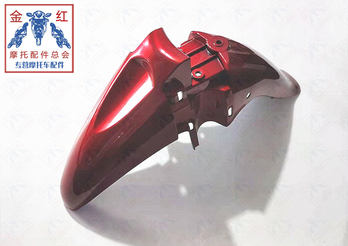 适用金城JC110-19V前挡泥板前泥瓦前瓦前水板风雷红