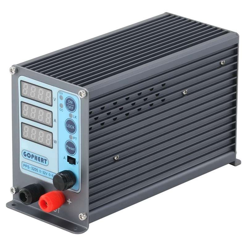 gophert格辉直流稳压电源PPS-1610存储16v10A可调小体积电源便携