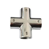 不锈钢316铸造镜面抛光通用五金配件不生锈 25mm 甄选十字四通