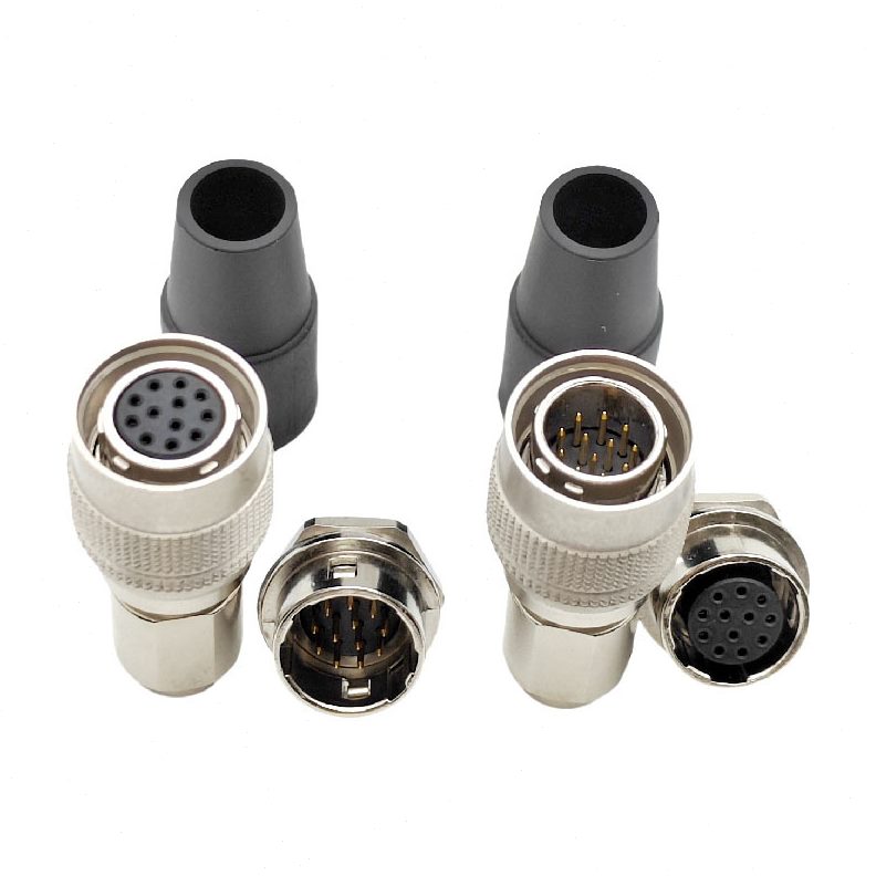 甄选HRS工业相机CCD12芯连接器HR10A-10P-12S HR10A-10R-12S公母