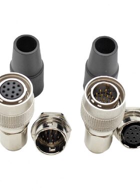 甄选HRS工业相机CCD12芯连接器HR10A-10P-12S HR10A-10R-12S公母