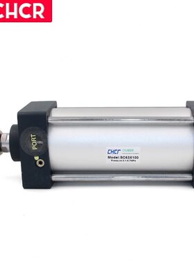 甄选亚德客型标准气缸SC80X25*50x100x150x175x200x300X400X500X6