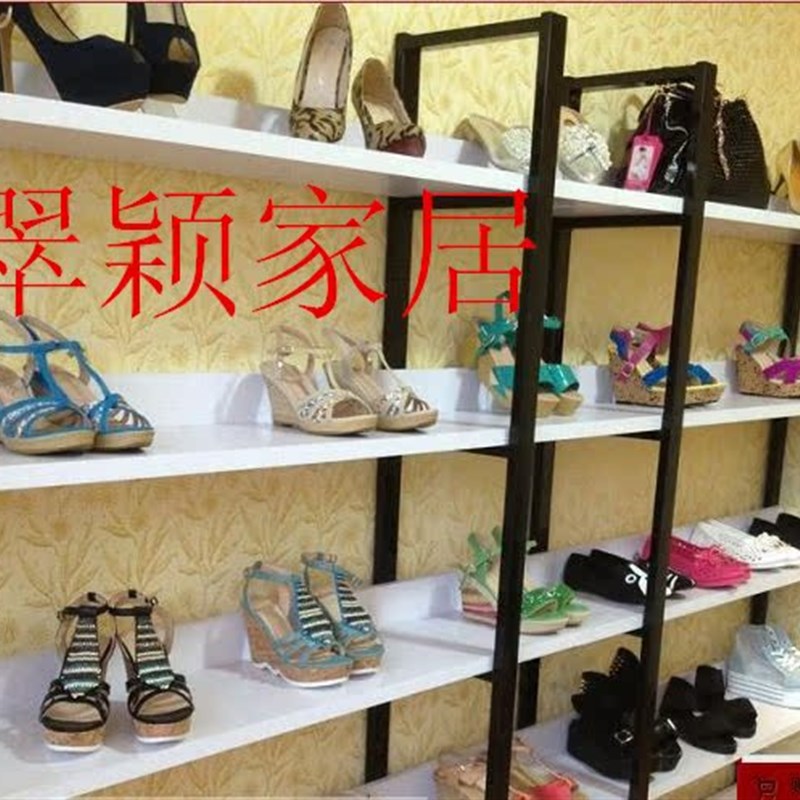 钢木储物陈列架超市服装鞋帽饰品A母婴宠物店置物架展示货架大容