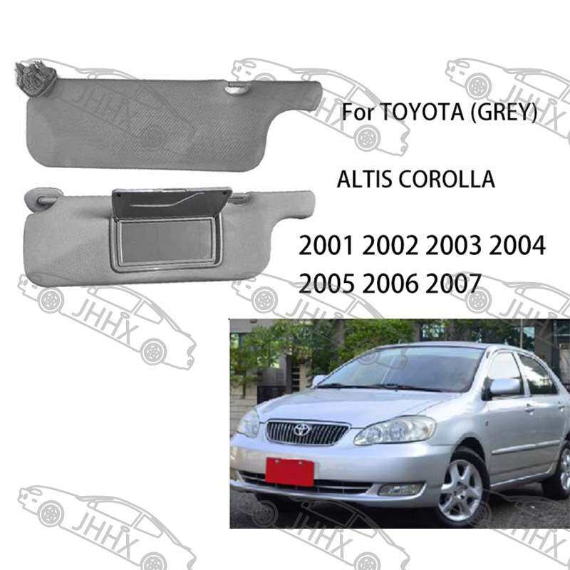 COROLLA卡罗拉花冠带化妆镜2001 2022 2003-2007遮阳板前挡阳板