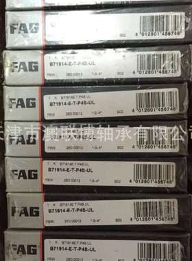 FAG轴承 HSS71911-E-T-P4S-UL HCS71914 B7005C-2RSD HS7016-CTP4