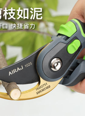 原装进口园林花剪刀家用专用修枝剪园艺花艺树枝神器省力果树剪刀