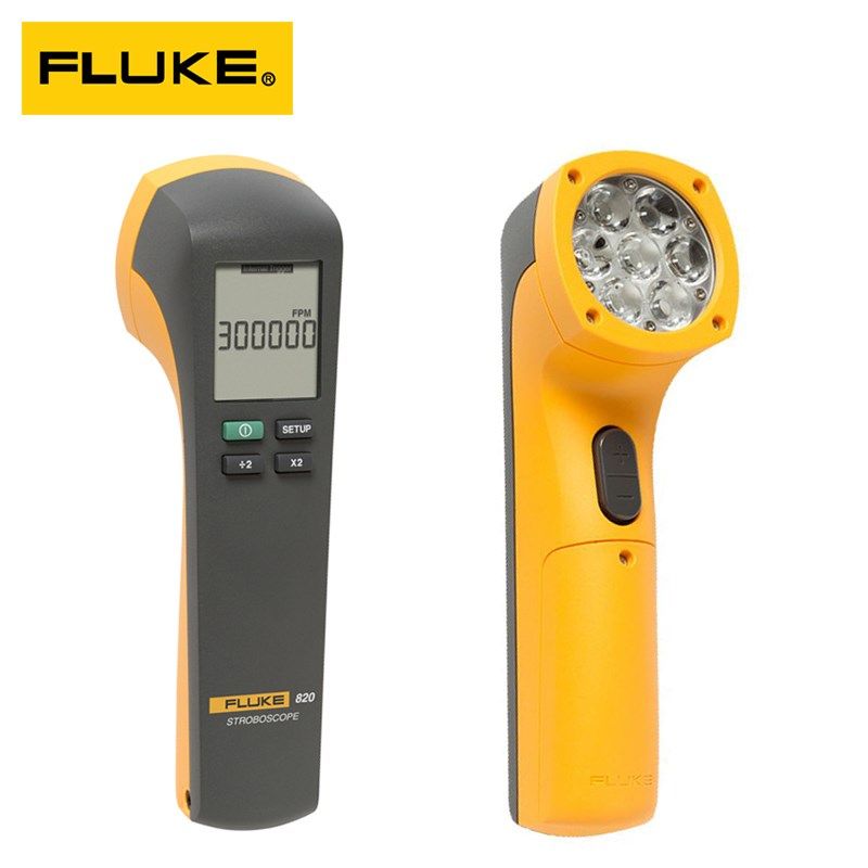 FLUKE福禄克820-2便携式频闪仪转速表F820-2非接触数显转速计