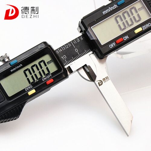 德制键槽宽数显卡尺高精度电子游标卡尺键槽宽度对称度测量工具
