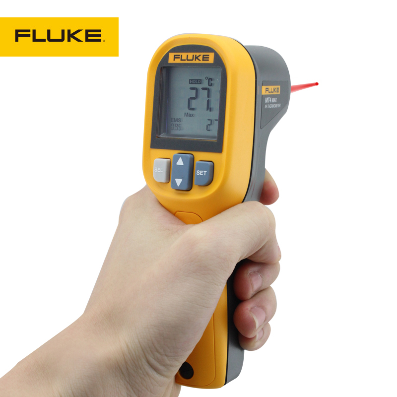 fluke高精度测温枪F59E福禄克红外线测温仪MT4max温度计工业62MAX