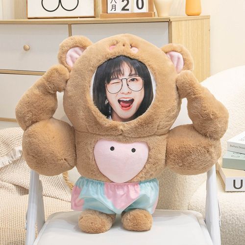 抱枕定制可印照片diy来图人形公仔腹肌玩偶娃娃睡觉生日女男朋友
