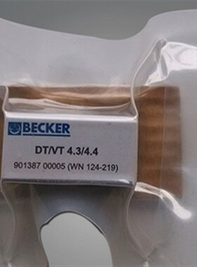 德国贝克BECKER真空泵VT4.4旋片叶片碳片WN124-219  接线盒