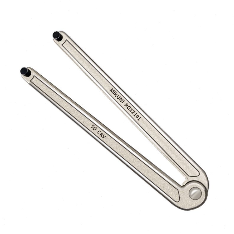 甄选双钩扳手角磨机拆卸扳手油缸法兰端面螺帽双销扳手face spann