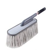 甄选洗车拖把汽车用不伤车漆软毛除尘扫灰掸子擦车工具伸缩式 蜡刷