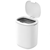 甄选25年新款 智能垃圾桶家用蓝灯照明20L大容量严密防水感应垃圾