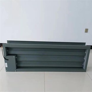 电动防雨百叶窗机房发电厂防雨百叶窗手动调节式铝合金双层百叶窗