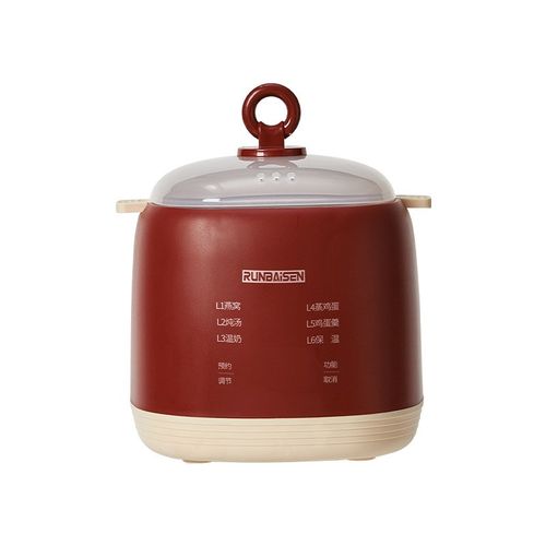 多功能蒸蛋器智能煮蛋器全自动小电炖盅陶瓷多功能家用隔水炖1.0L