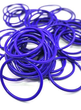 零下60耐低温汽车传感器可用蓝色氟硅胶O型圈FVMQ氟硅橡胶垫片