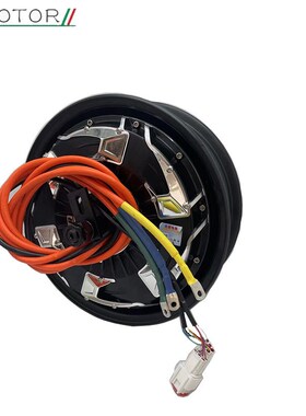 QSMOTOR全顺电机12寸3000WP40H四代V4瓦片版48-96V电摩电动车电机