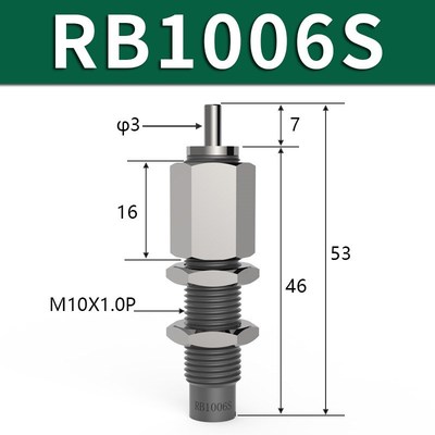 SMC液压缓冲器RBC/RB0604S/0806S/1007S/1411S/1412S/2015S/2725S