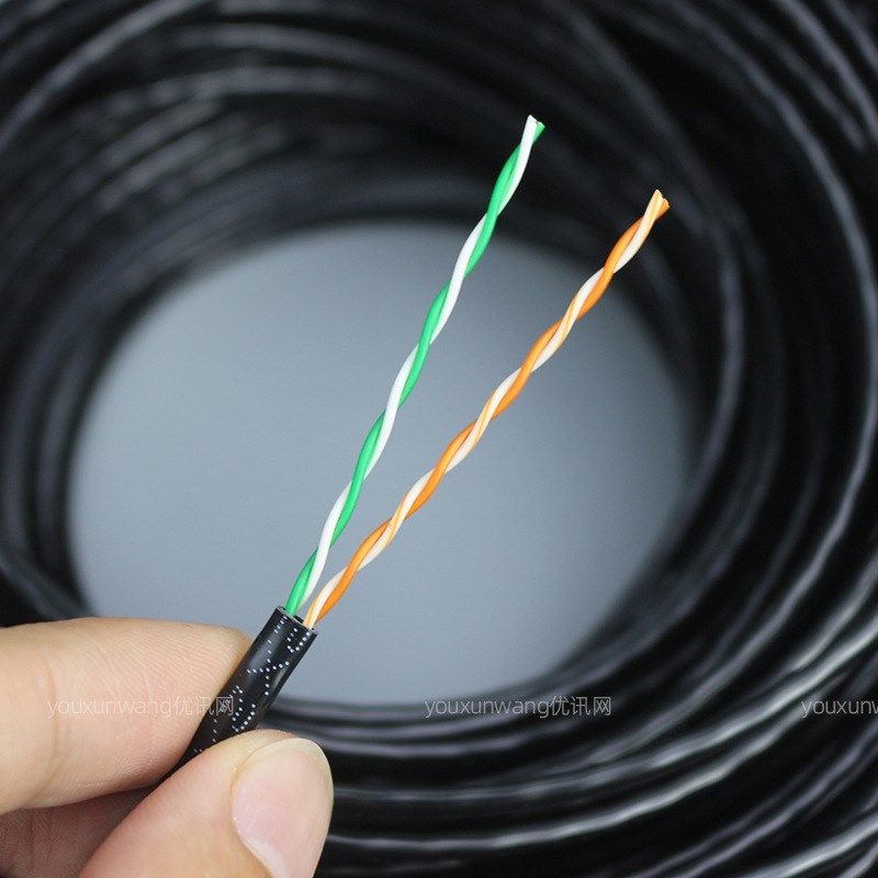 超五类四芯网线家用铜包铝电脑宽带网络连接线4芯电话线200米,电子/电工,网络线,淘宝优惠券,粉丝福利购,淘宝优惠卷