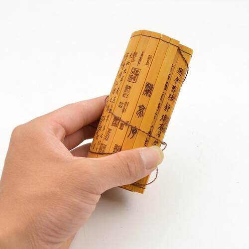 仿古竹简 现货供应 家居装饰工艺品 竹雕兰亭序国学文化纪念礼品