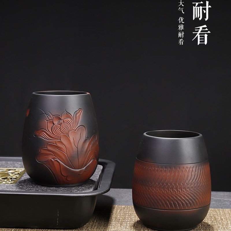 紫陶茶道六君子套装跳刀家用陶瓷茶台功夫茶具组合配件茶刀茶匙