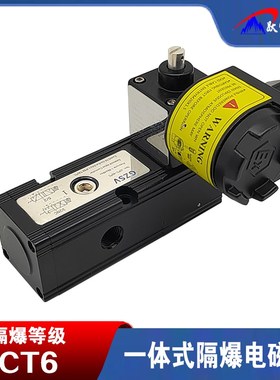 一体式CT6防爆电磁阀BDV510C5-024隔爆气动阀EX0881 AC220V DC24V