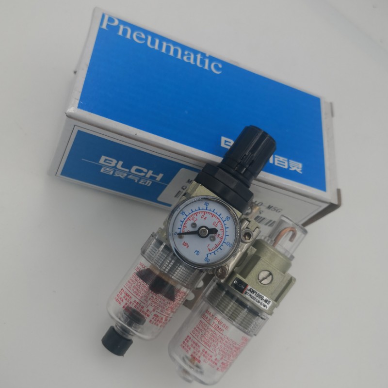 百灵微型过滤器微型调压阀二联件 AC1010-M5 AR1000-M5 AW1000-M5
