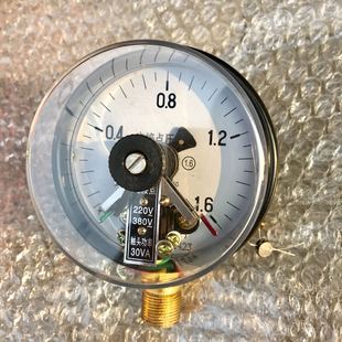 100 1.6mpa 直径100mm 380伏 磁助电接点压力表 电压220 YXC