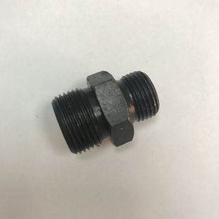 m22x1.5 非不锈钢 双外丝接头 钢铁制 外接头 挤出机接头 M18x1.5