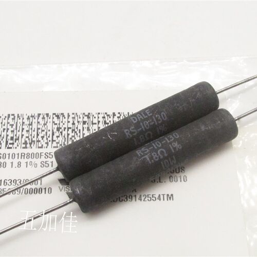 RS0101R800FS RS-10 10W 1.8R 1% 进口DALE线绕军规低噪电阻