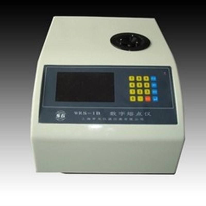 上海申光WRS-1B数字熔点仪微机液晶数显熔点仪质保一年