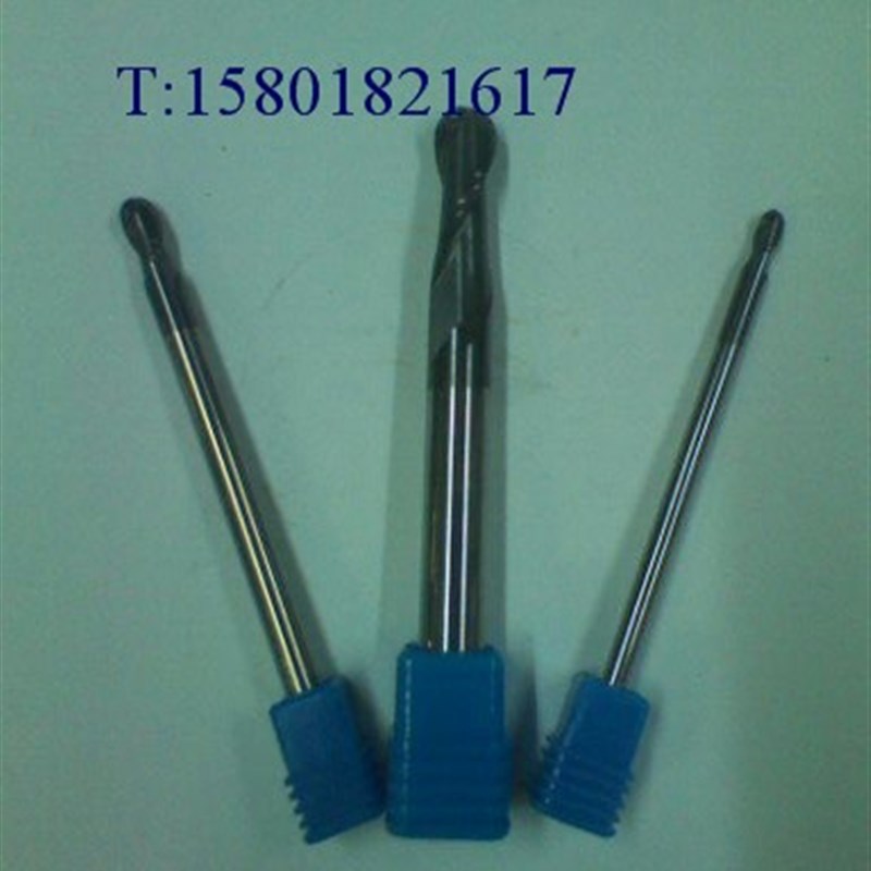 钨钢涂层加长球头铣刀合金铣刀球头涂层铣刀R2mm-R5mm